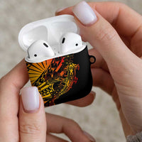 Gradient Marquesas Islands AirPods Case Marquesan Matatiki Hammerhead Shark Patutiki - Polynesian Pride