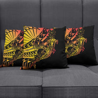 Gradient Marquesas Islands Pillow Cover Marquesan Matatiki Hammerhead Shark Patutiki LT14 - Polynesian Pride