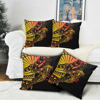 Gradient Marquesas Islands Pillow Cover Marquesan Matatiki Hammerhead Shark Patutiki LT14 - Polynesian Pride