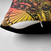 Gradient Marquesas Islands Pillow Cover Marquesan Matatiki Hammerhead Shark Patutiki LT14 - Polynesian Pride