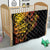 Gradient Marquesas Islands Quilt Marquesan Matatiki Hammerhead Shark Patutiki - Polynesian Pride