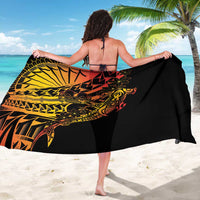 Gradient Marquesas Islands Sarong Marquesan Matatiki Hammerhead Shark Patutiki LT14 - Polynesian Pride