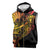 Gradient Marquesas Islands Sleeveless Zip Hoodie Marquesan Matatiki Hammerhead Shark Patutiki - Polynesian Pride