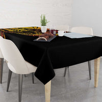 Gradient Marquesas Islands Tablecloth Marquesan Matatiki Hammerhead Shark Patutiki LT14 - Polynesian Pride