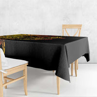 Gradient Marquesas Islands Tablecloth Marquesan Matatiki Hammerhead Shark Patutiki LT14 - Polynesian Pride