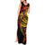 Gradient Marquesas Islands Tank Maxi Dress Marquesan Matatiki Hammerhead Shark Patutiki - Polynesian Pride