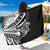 Black White Marquesas Islands Sarong Marquesan Matatiki Hammerhead Shark Patutiki - Polynesian Pride
