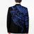 Blue Marquesas Islands Blazer Marquesan Matatiki Hammerhead Shark Patutiki - Polynesian Pride
