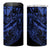 Blue Marquesas Islands 4 in 1 Can Cooler Tumbler Marquesan Matatiki Hammerhead Shark Patutiki - Polynesian Pride