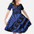 Blue Marquesas Islands Family Matching Mermaid Dress and Hawaiian Shirt Marquesan Matatiki Hammerhead Shark Patutiki - Polynesian Pride