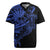 Blue Marquesas Islands Rugby Jersey Marquesan Matatiki Hammerhead Shark Patutiki - Polynesian Pride
