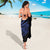 Blue Marquesas Islands Sarong Marquesan Matatiki Hammerhead Shark Patutiki - Polynesian Pride