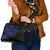 Blue Marquesas Islands Shoulder Handbag Marquesan Matatiki Hammerhead Shark Patutiki - Polynesian Pride