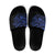 Blue Marquesas Islands Slide Sandals Marquesan Matatiki Hammerhead Shark Patutiki - Polynesian Pride
