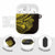 Yellow Marquesas Islands AirPods Case Marquesan Matatiki Hammerhead Shark Patutiki - Polynesian Pride