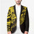 Yellow Marquesas Islands Blazer Marquesan Matatiki Hammerhead Shark Patutiki - Polynesian Pride