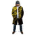 Yellow Marquesas Islands Cloak Marquesan Matatiki Hammerhead Shark Patutiki - Polynesian Pride