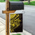 Yellow Marquesas Islands Garden Flag Marquesan Matatiki Hammerhead Shark Patutiki - Polynesian Pride