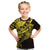 Yellow Marquesas Islands Kid T Shirt Marquesan Matatiki Hammerhead Shark Patutiki - Polynesian Pride