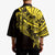 Yellow Marquesas Islands Kimono Marquesan Matatiki Hammerhead Shark Patutiki - Polynesian Pride