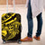 Yellow Marquesas Islands Luggage Cover Marquesan Matatiki Hammerhead Shark Patutiki - Polynesian Pride