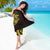 Yellow Marquesas Islands Sarong Marquesan Matatiki Hammerhead Shark Patutiki - Polynesian Pride
