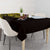 Yellow Marquesas Islands Tablecloth Marquesan Matatiki Hammerhead Shark Patutiki - Polynesian Pride