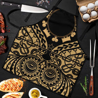 Austral Islands Apron Tuhaa Pae Penu Stars Necklace Gold - Polynesian Pride