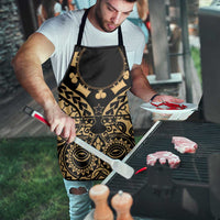 Austral Islands Apron Tuhaa Pae Penu Stars Necklace Gold - Polynesian Pride