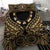 Austral Islands Bedding Set Tuhaa Pae Penu Stars Necklace Gold - Polynesian Pride