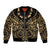 Austral Islands Bomber Jacket Tuhaa Pae Penu Stars Necklace Gold - Polynesian Pride