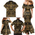 Austral Islands Family Matching Mermaid Dress and Hawaiian Shirt Tuhaa Pae Penu Stars Necklace Gold - Polynesian Pride