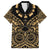 Austral Islands Family Matching Puletasi and Hawaiian Shirt Tuhaa Pae Penu Stars Necklace Gold - Polynesian Pride