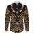 Austral Islands Family Matching Puletasi and Hawaiian Shirt Tuhaa Pae Penu Stars Necklace Gold - Polynesian Pride