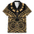 Austral Islands Family Matching Short Sleeve Bodycon Dress and Hawaiian Shirt Tuhaa Pae Penu Stars Necklace Gold - Polynesian Pride