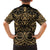 Austral Islands Family Matching Summer Maxi Dress and Hawaiian Shirt Tuhaa Pae Penu Stars Necklace Gold - Polynesian Pride