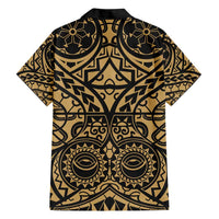 Austral Islands Hawaiian Shirt Tuhaa Pae Penu Stars Necklace Gold - Polynesian Pride
