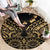 Austral Islands Round Carpet Tuhaa Pae Penu Stars Necklace Gold - Polynesian Pride