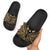 Austral Islands Slide Sandals Tuhaa Pae Penu Stars Necklace Gold - Polynesian Pride