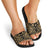 Austral Islands Slide Sandals Tuhaa Pae Penu Stars Necklace Gold - Polynesian Pride