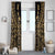 Austral Islands Window Curtain Tuhaa Pae Penu Stars Necklace Gold - Polynesian Pride