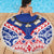 Austral Islands Beach Blanket Tuhaa Pae Penu Stars Necklace Red - Polynesian Pride