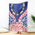 Austral Islands Blanket Tuhaa Pae Penu Stars Necklace Red - Polynesian Pride