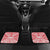 Austral Islands Car Mats Tuhaa Pae Penu Stars Necklace Red - Polynesian Pride
