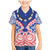 Austral Islands Family Matching Mermaid Dress and Hawaiian Shirt Tuhaa Pae Penu Stars Necklace Red - Polynesian Pride
