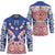 Austral Islands Hockey Jersey Tuhaa Pae Penu Stars Necklace Red - Polynesian Pride