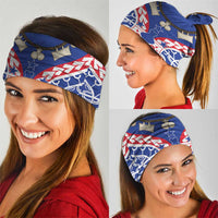 Austral Islands Neck Gaiter Tuhaa Pae Penu Stars Necklace Red LT14 - Polynesian Pride