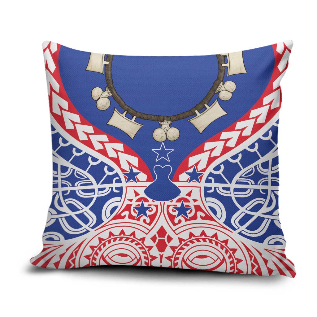 Austral Islands Pillow Cover Tuhaa Pae Penu Stars Necklace Red LT14 Red - Polynesian Pride