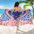 Austral Islands Sarong Tuhaa Pae Penu Stars Necklace Red - Polynesian Pride
