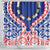 Austral Islands Shower Curtain Tuhaa Pae Penu Stars Necklace Red - Polynesian Pride